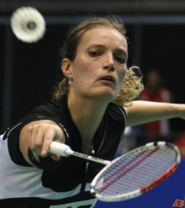 Winnares in de Damesenkel, de Deense Tine Baun